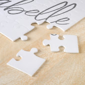 De illustratie van uw kind omzetten of in een teke legpuzzel (Zijkant)