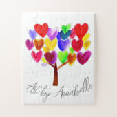 De illustratie van uw kind omzetten of in een teke legpuzzel (Verticaal)