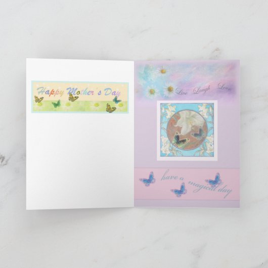 De illustratiegroeten van Purrfect van het Kaart (Binnen)