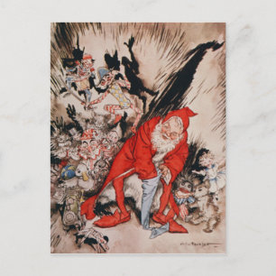 De illustraties van Kerstmis Feestdagenkaart