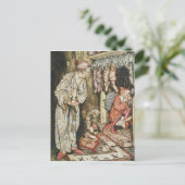 De illustraties van Kerstmis Feestdagenkaart (Staand voorkant)