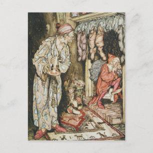 De illustraties van Kerstmis Feestdagenkaart