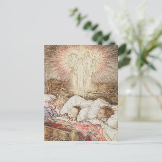 De illustraties van Kerstmis Feestdagenkaart (Staand voorkant)