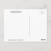 De Imagine van het centrale park van NY, Briefkaar Briefkaart (Achterkant)