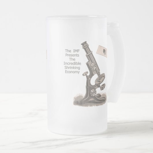 De IMF Cadeaus... Matglas Bierpul (Voorkant rechts)