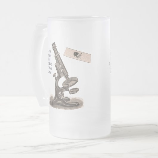 De IMF Cadeaus... Matglas Bierpul (Voorkant links)