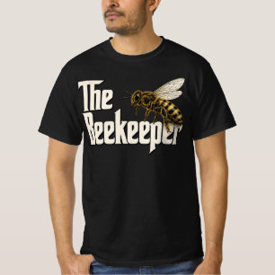 De Imker   Bij Imker Die Bijenstal Koel Houdt Leuk T-shirt