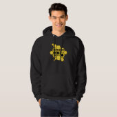 De imker met de honingbijen hoodie (Voorkant volledig)