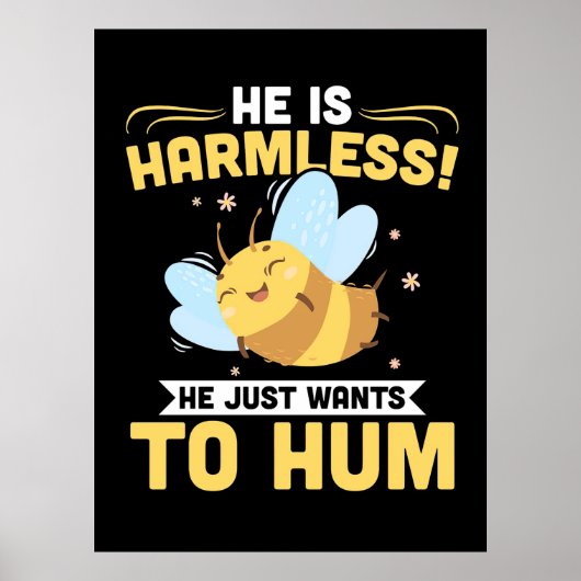 De imker wil alleen maar de poster (Voorkant)