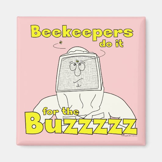 De imkers doen het voor de Buzzzzz - Magnet (Voorkant)