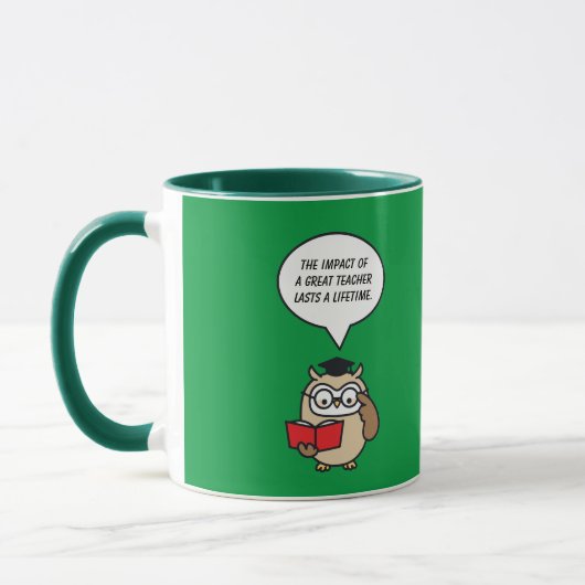 De impact van een grote leraar leidt tot een leven mok (Links)