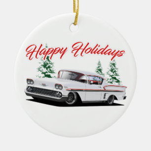 De Impala van de Douane van de vakantie Keramisch Ornament