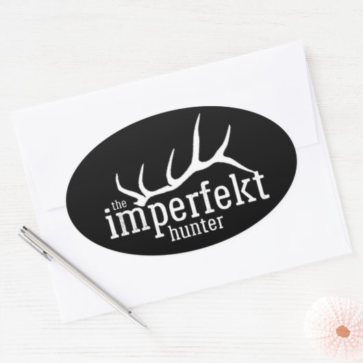De Imperfekt Hunter sticker (Envelop)