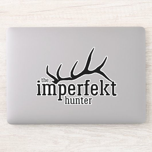 De Imperfekt Hunter vinyl sticker (Computer)
