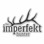 De Imperfekt Hunter vinyl sticker (Voorkant)