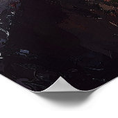 De impressionist inspireerde de schreeuw poster (Hoek)