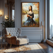 De impressionistische Mona Lisa Poster