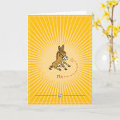 De In het groot Kaarten cb088 van ChuckleBerry (Gele Bloem)