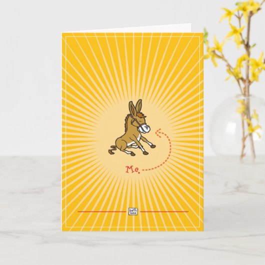 De In het groot Kaarten cb088 van ChuckleBerry (Gele Bloem)