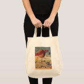 De in werking gestelde Ballonverbindingen bij een Tote Bag (Voorkant (product))