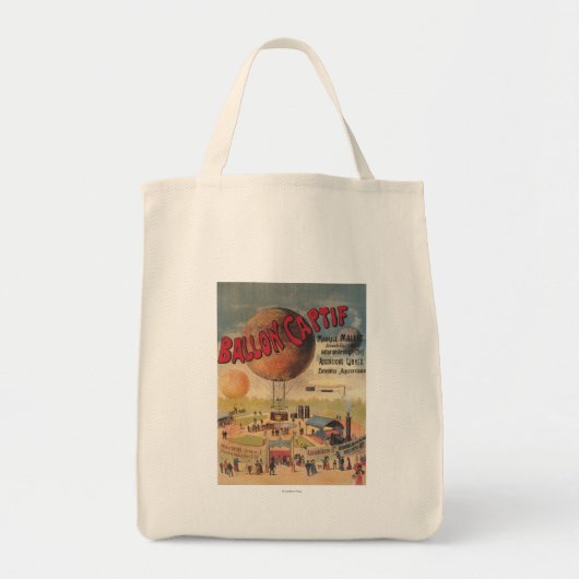 De in werking gestelde Ballonverbindingen bij een Tote Bag (Voorkant)