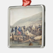 De inbraak van de zieke in Balaklava Metalen Ornament (Links)