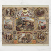 De Inbriate's Express  Americana Bier Etiket (Enkel label)