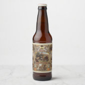 De Inbriate's Express  Americana Bier Etiket (Voorkant)