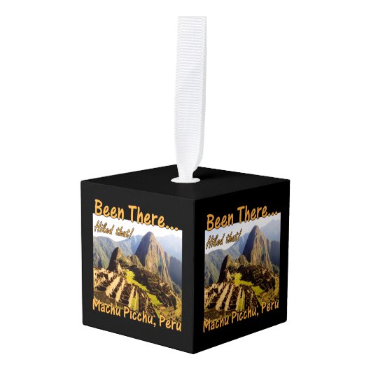 De Inca Trail - Machu Picchu Decoratie (Voorkant hoekig)