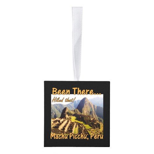 De Inca Trail - Machu Picchu Decoratie (Rechts)