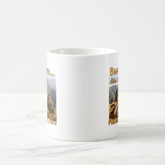 De Inca Trail - Machu Picchu Koffiemok (Center)