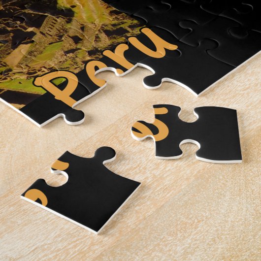 De Inca Trail - Machu Picchu Legpuzzel (Zijkant)