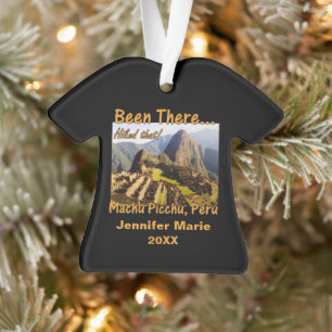 De Inca Trail - Machu Picchu Ornament