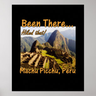 De Inca Trail - Machu Picchu Poster