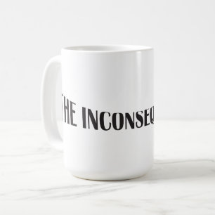 De inconsequentie is dat we de mensen voor en acht koffiemok