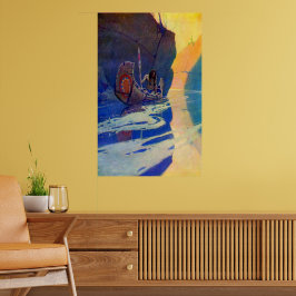 De Indiaan in zijn eenzaamheid NC Wyeth 1907 Poste Poster