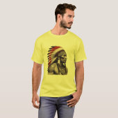 De indiaanse indianen van Noord-Amerika T-shirt (Voorkant volledig)