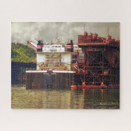 De Indiana Two Harbors Minnesota op Lake Superior Legpuzzel (Horizontaal)
