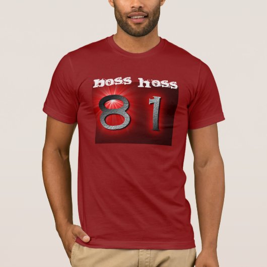 De Indianhead Boss Hoss T-Shirt (Voorkant)