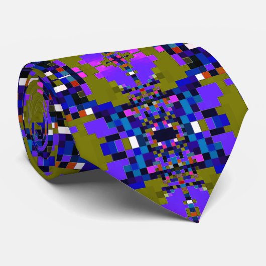 De Indiase computer Stropdas (Opgerold)
