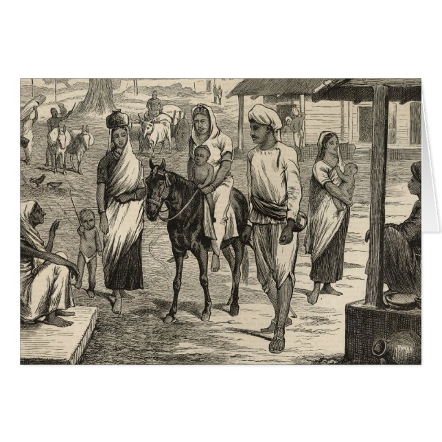 De Indiase hongersnood (Voorkant Horizontaal)