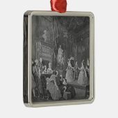 De Indiase keizer, gegraveerd door Robert Dodd Metalen Ornament (Rechts)