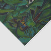 De Indiase kerk door Emily Carr Tissuepapier (Detail)