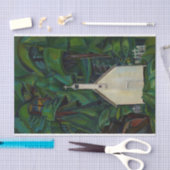 De Indiase kerk door Emily Carr Tissuepapier (Craft)