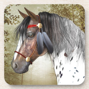 De Indiase Pony Bier Onderzetter