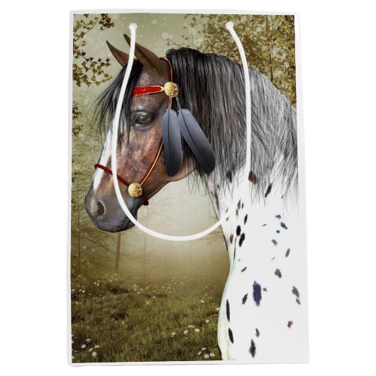 De Indiase Pony Medium Cadeauzakje (Voorkant)