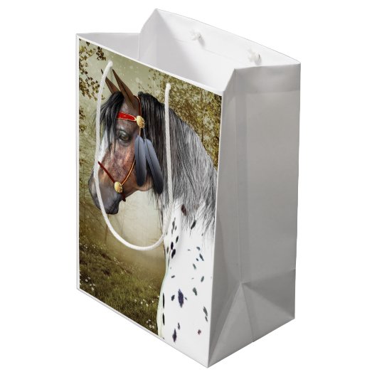 De Indiase Pony Medium Cadeauzakje (Achterkant Gekanteld)