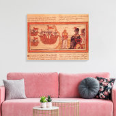 De Indiase prinses Malinche of Dona Marina Canvas Afdruk (Insitu (Woonkamer))