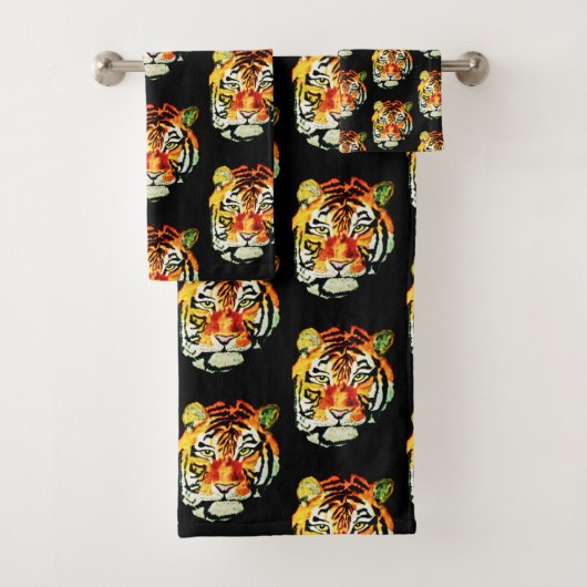 DE INDIASE TIGER BAD HANDDOEK (Insitu)