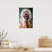 De Indiase Westerne Art Print (Keuken)